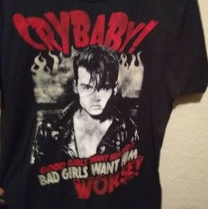 Crybaby johnny depp tee